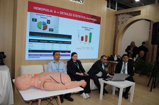 Hemofiliya və digər Hemostaz Pozuntuları Assosiasiyası tərəfindən WUF 13 çərçivəsində tədbir keçirilmişdir