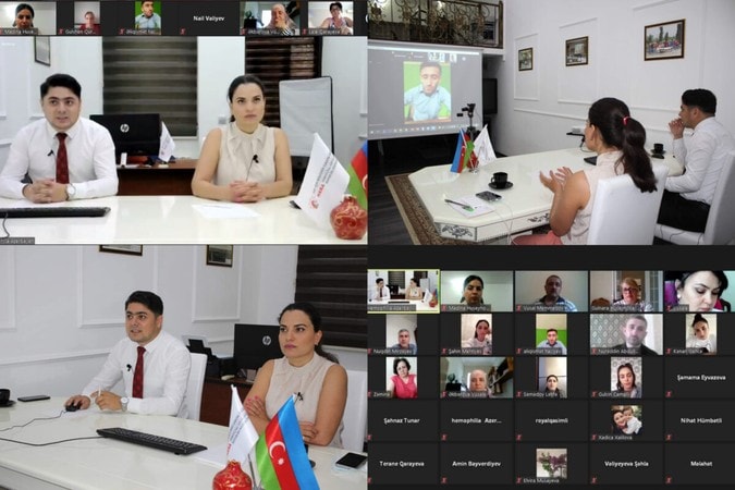 Hemofiliya Məktəbi çərçivəsində Hemofiliya A və B haqqında ətraflı məlumat verildi