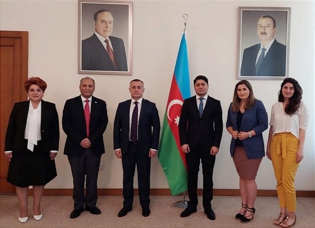 Dünya Hemofiliya Federasiyasının Azərbaycan Respublikası Səhiyyə Nazirliyində görüş təşkil olunmuşdur